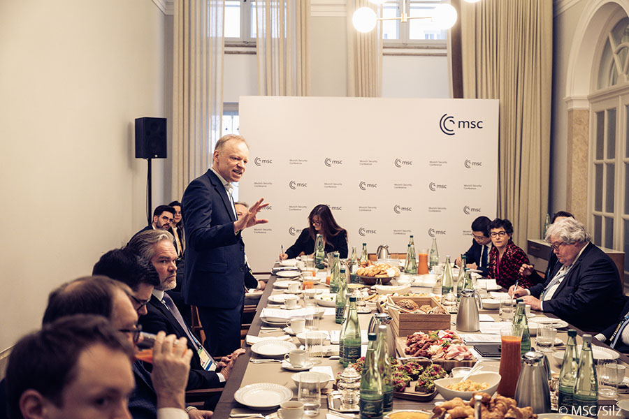Breakfast Discussion at the Munich Security Conference 2024